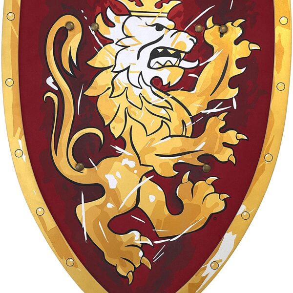 Schild Edler Ritter rot/gold soft