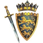 Liontouch® DREI Löwen-Königschwert, Schild & -Krone