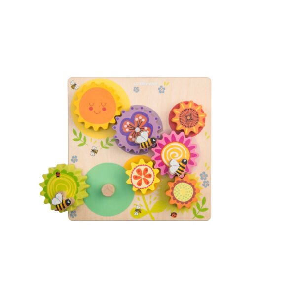 Getriebe / Zahnrad Lernspiel Biene