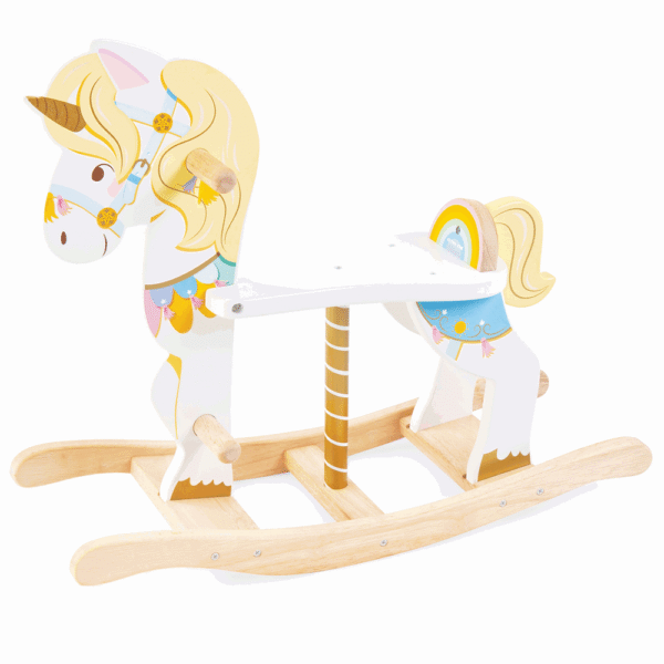 Schaukelpferd Einhorn