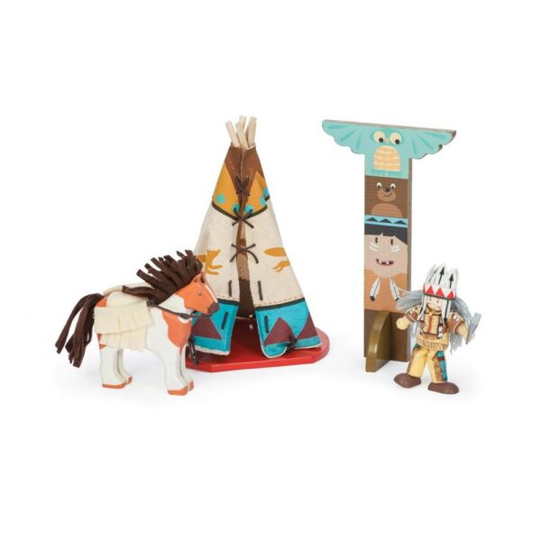 Tipi Indianer Camp Set