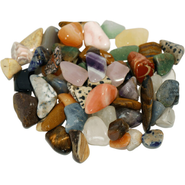 Echte Halbedelsteine A-Qualität, ca. 150g im Beutel, 15-35mm