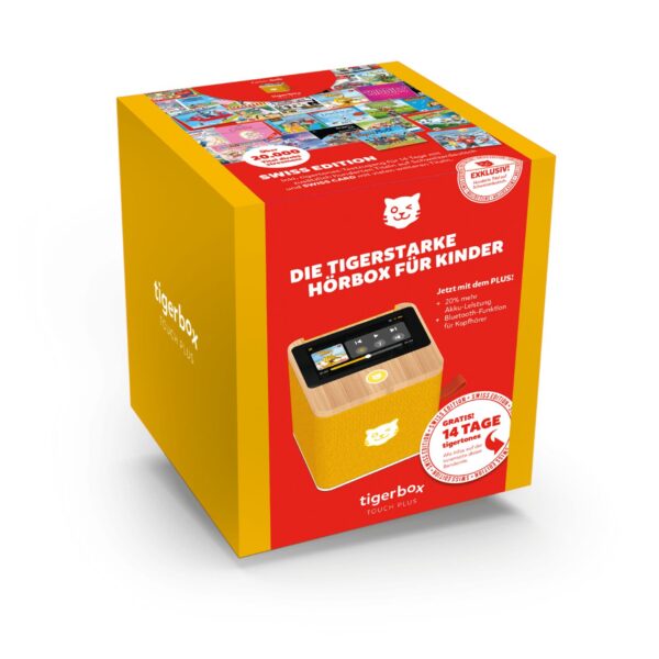 tigerbox TOUCH PLUS (gelb) - Swiss-Edition