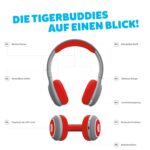 tigerbuddies Kinderkopfhörer - Happy Red Swiss-Edition – Bild 5