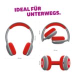 tigerbuddies Kinderkopfhörer - Happy Red Swiss-Edition – Bild 6