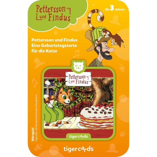 tigercard - Pettersson und Findus - Geburtstagstorte für die Katze