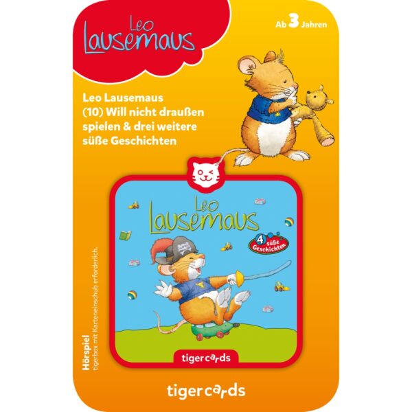 tigercard - Leo Lausemaus - Will nicht draussen spielen und 3 weitere süsse Geschichten
