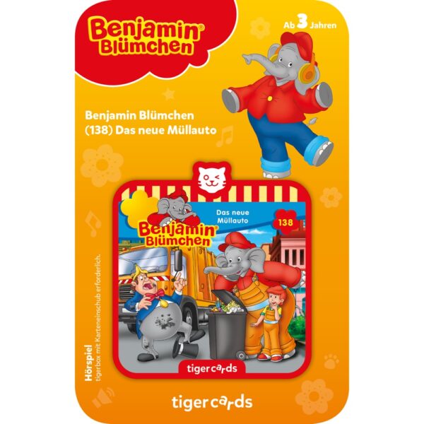 tigercard - Benjamin Blümchen - Das neue Müllauto