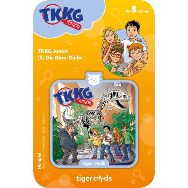 tigercard - TKKG Junior - Dino-Diebe