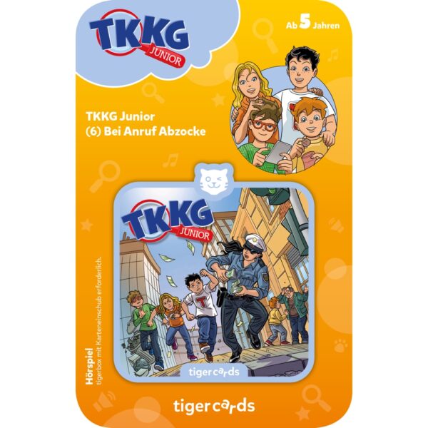 tigercard - TKKG Junior - Bei Anruf Abzocke