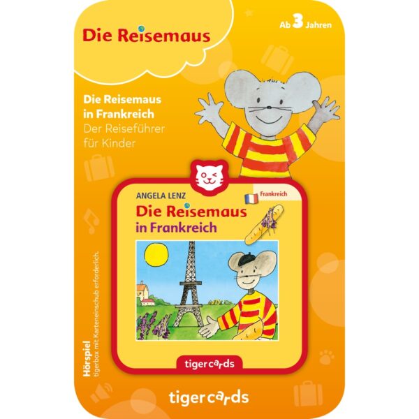 tigercard - Die Reisemaus in Frankreich