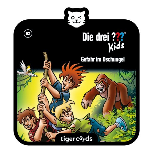 tigercard - Die drei ??? Kids - Folge 62: Gefahr im Dschungel