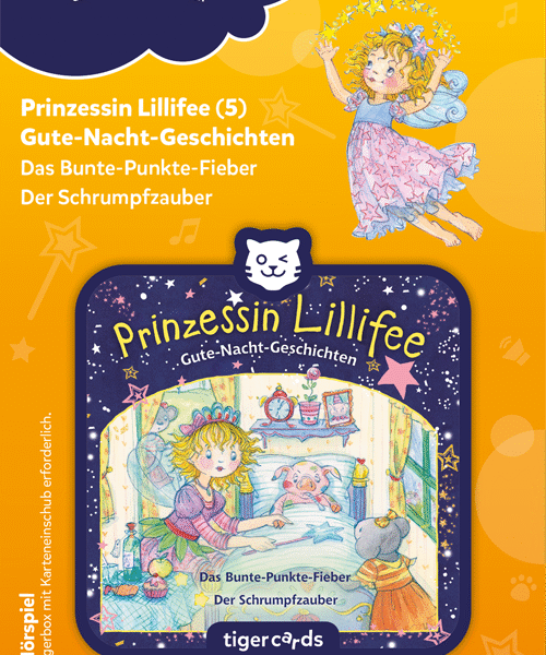tigercard - Prinzessin Lillifee (5): Gute-Nacht-Geschichten Folge 9+10