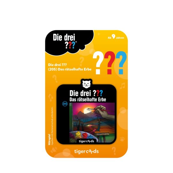 tigercard - Die drei ??? - Folge 205: Rätselhaftes Erbe