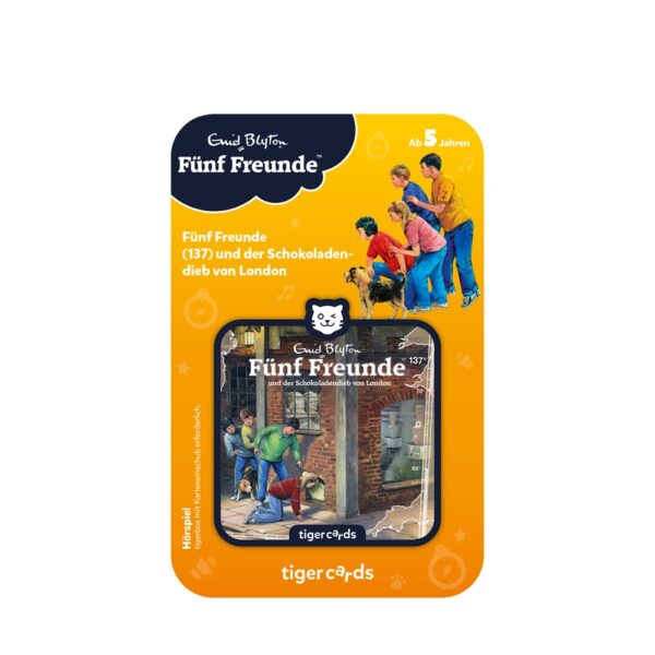 tigercard - Fünf Freunde - Folge 137: und der Schokoladendieb von London