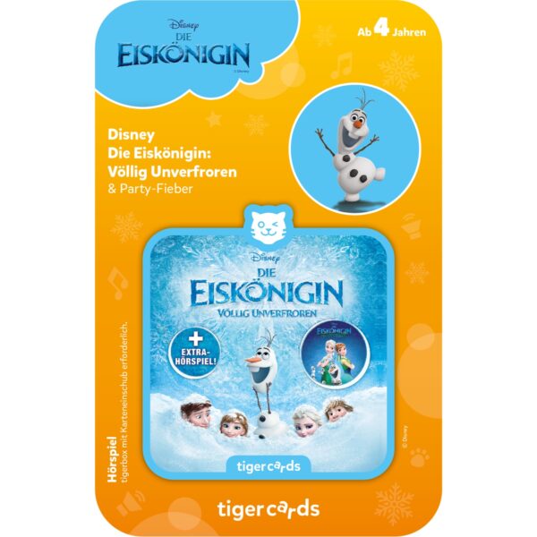 tigercard - Disney Die Eisk&ouml;nigin - Mit Extra-H&ouml;rspiel Special- Edition mit "Party-Fieber"