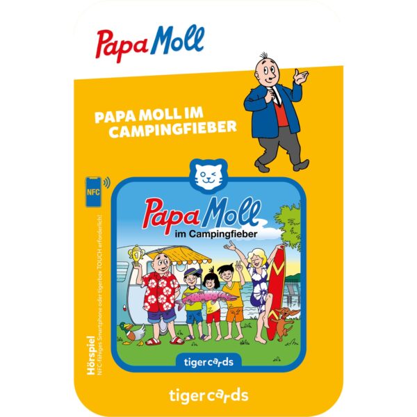 tigercard - Papa Moll im Campingfieber