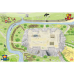 Spielteppich Ritterburg 100 x 150 – Bild 2