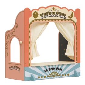 Tischpuppentheater aus Holz