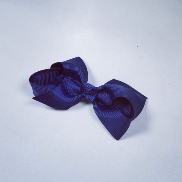 Busy Lizzie - Haarschleife - Clip - Marineblau