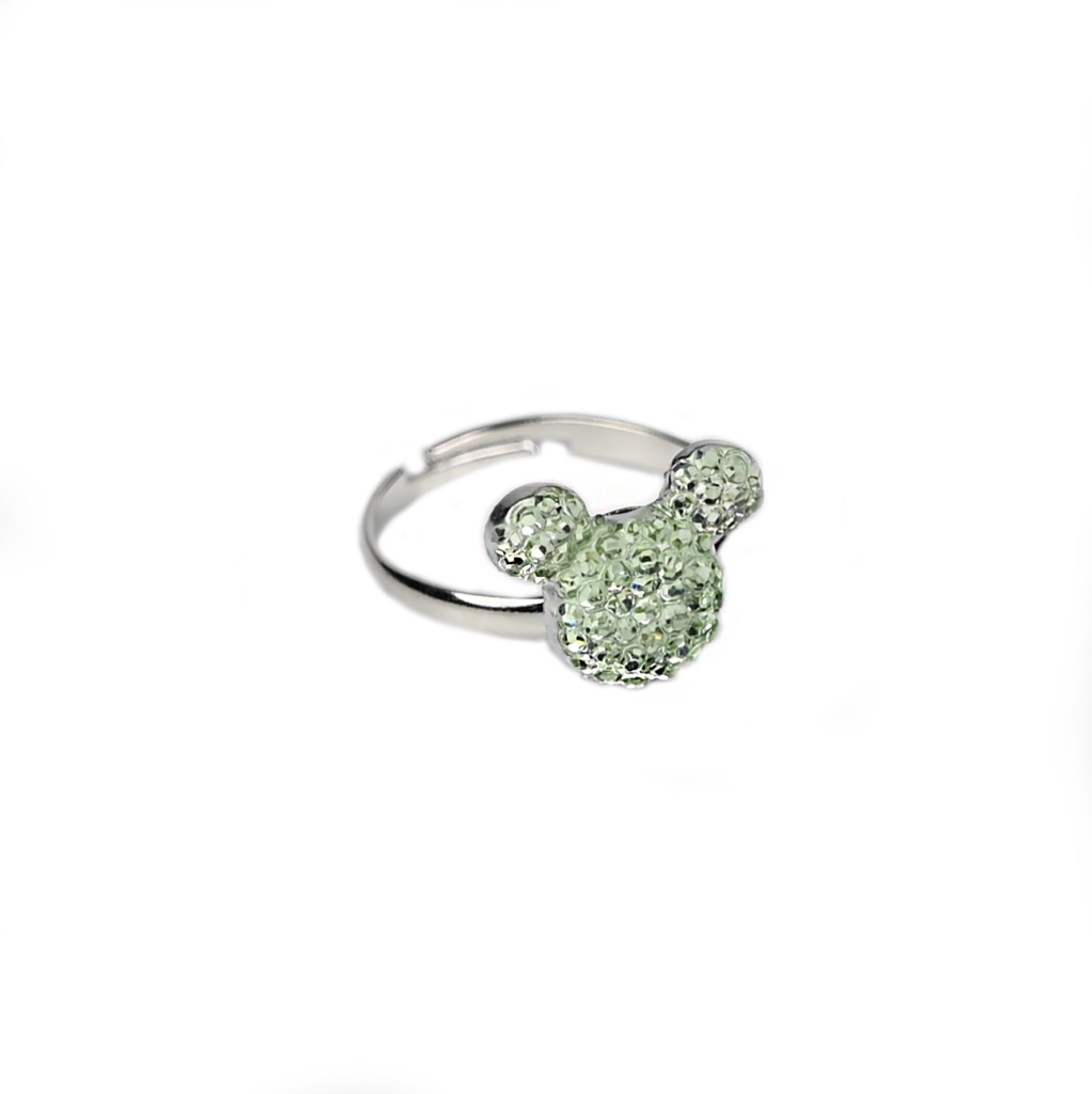 Busy Lizzie - Ring - Funkelnd - Mickey - Mint