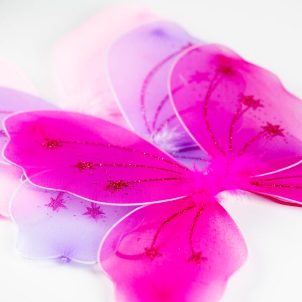 Busy Lizzie - Flügel - Groß Glitzer Skyfall