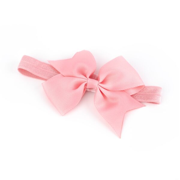 Busy Lizzie - Haarband - Schleife - Hellrosa