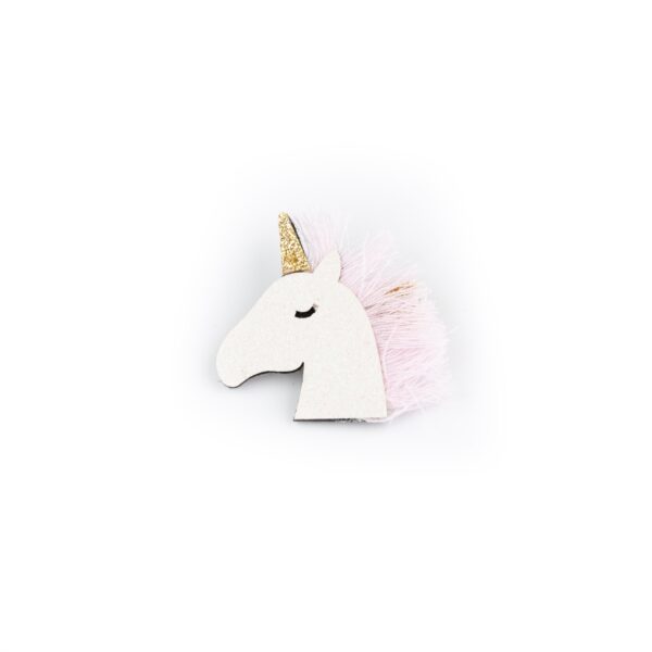 Busy Lizzie - Clip - Einhorn - Weiß