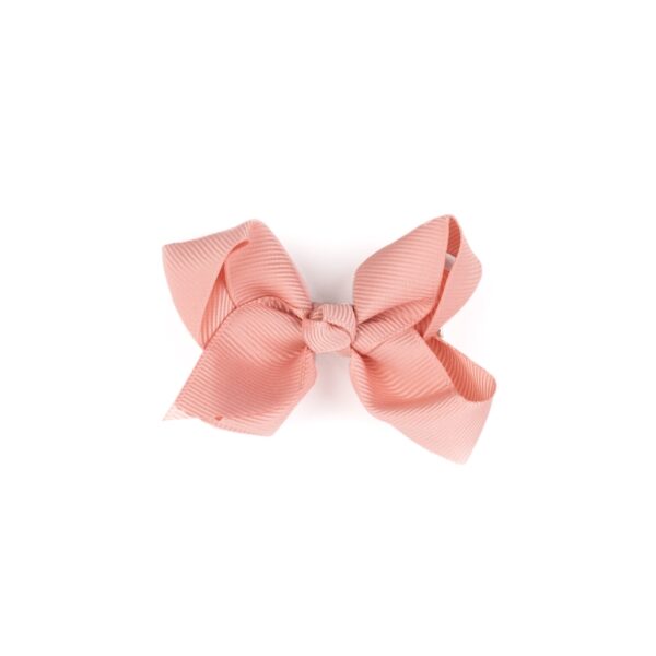 Busy Lizzie - Haarspange - Schleife - Korallenrosa