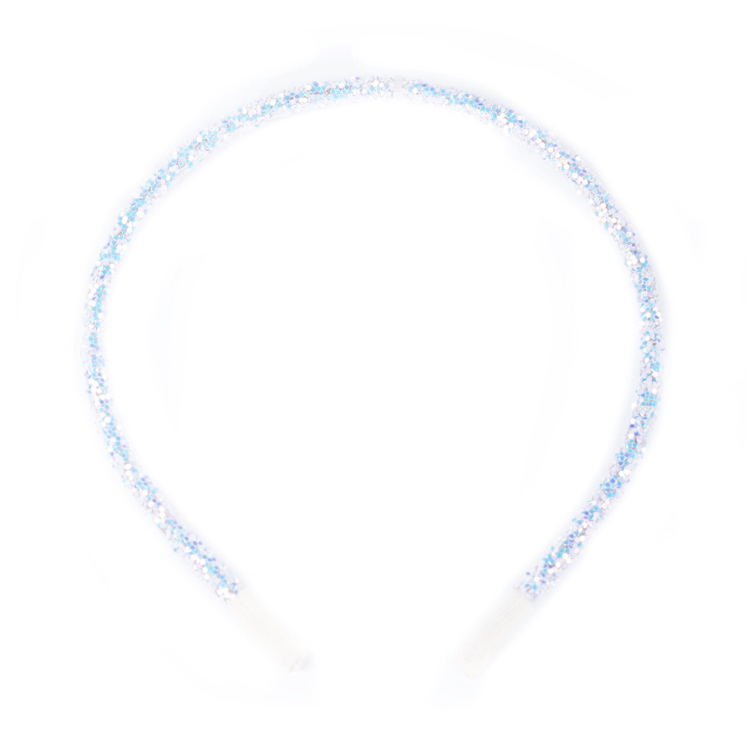 Busy Lizzie - Haarreif - Glitzer - Hellblau