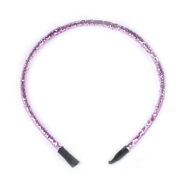 Busy Lizzie - Haarreif - Glitzer - Lila