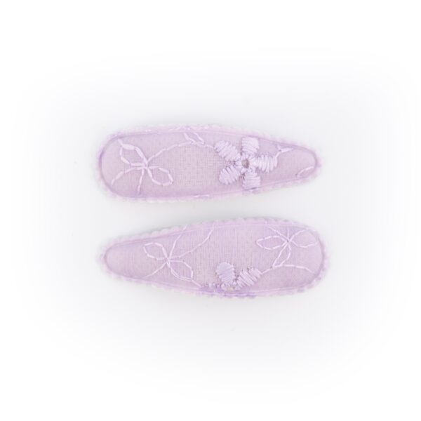 Busy Lizzie - Schnapphaarspangen - Lila