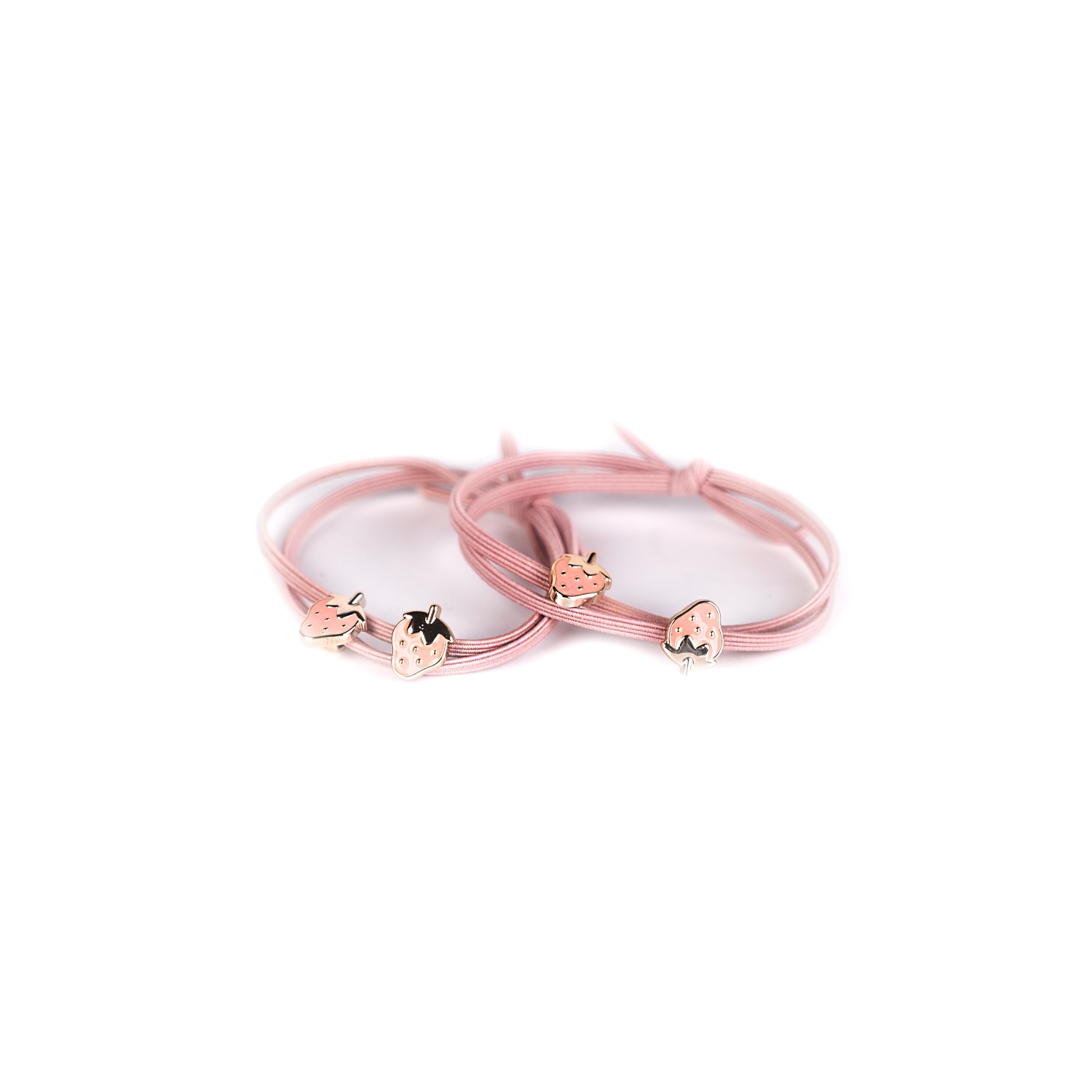 Busy Lizzie - Haargummi - Erdbeere - Pink