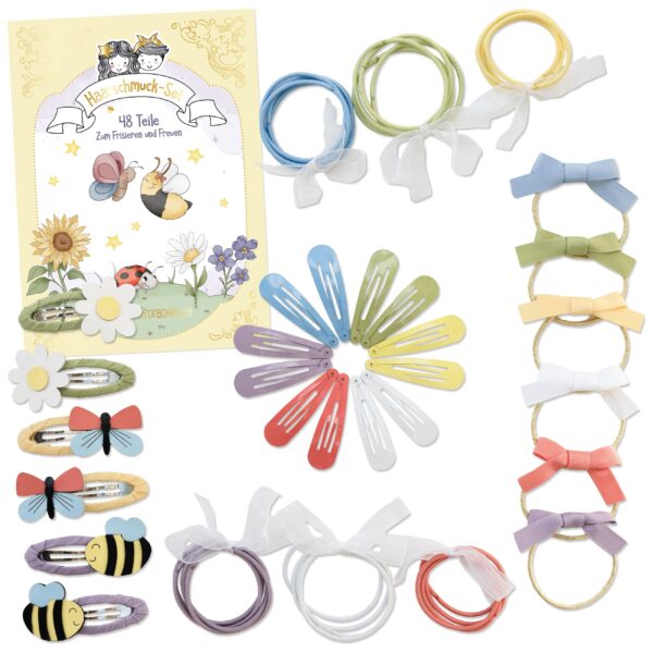 Haarschmuck Set - Fr&uuml;hling