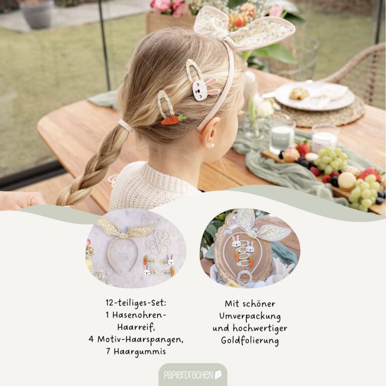 Haar-Accessoires-Set- Ostern