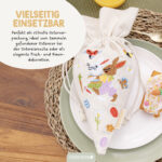 2 Geschenkbeutel Osterhasenwelt Set 01