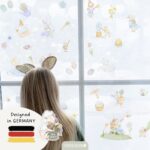 Fensteraufkleber - Osterhasenwelt
