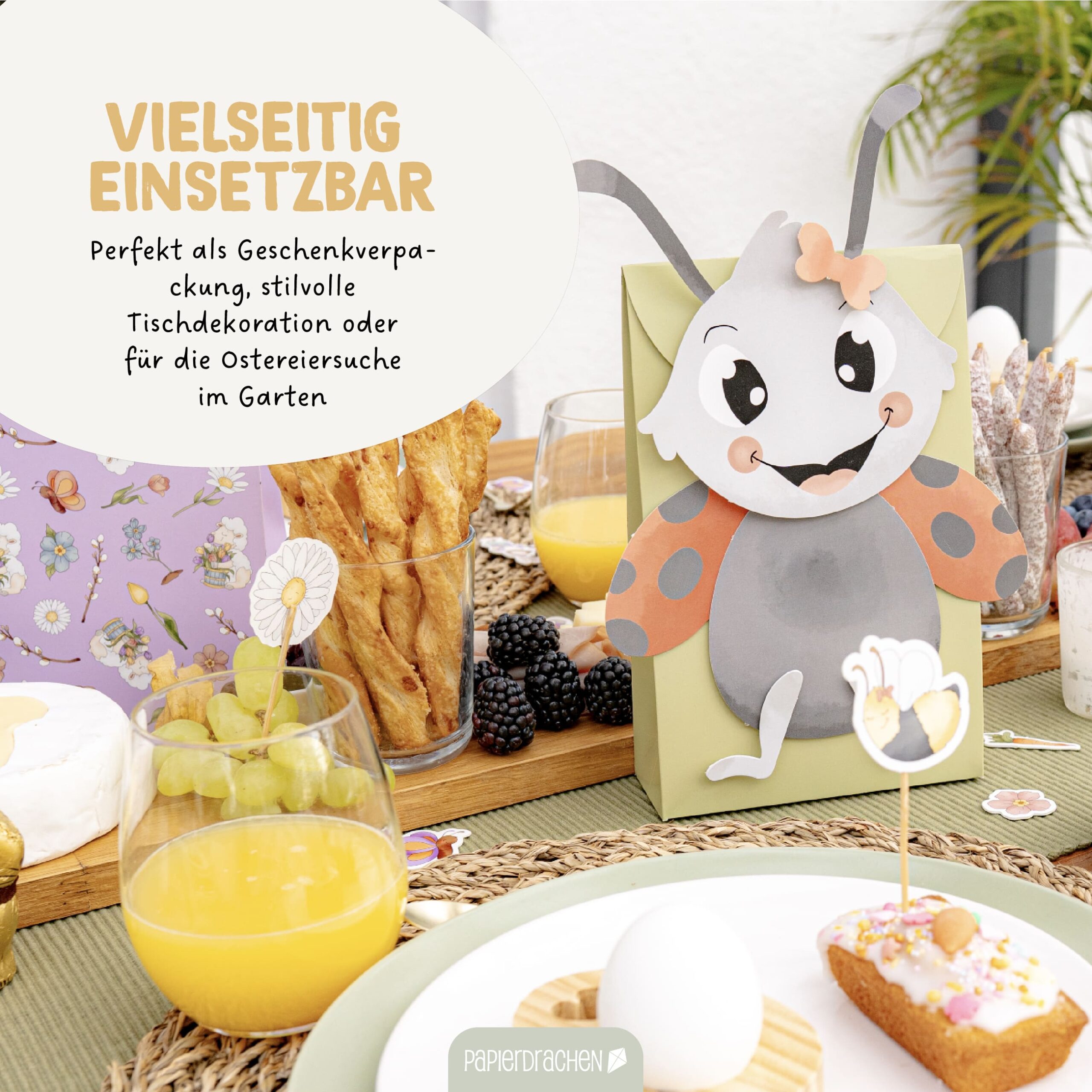 Papiertüten Set - Osterhasenwelt – Bild 5