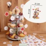 Kuchen Etagere inkl. Tischkonfetti & Muffinstecker - Ostern