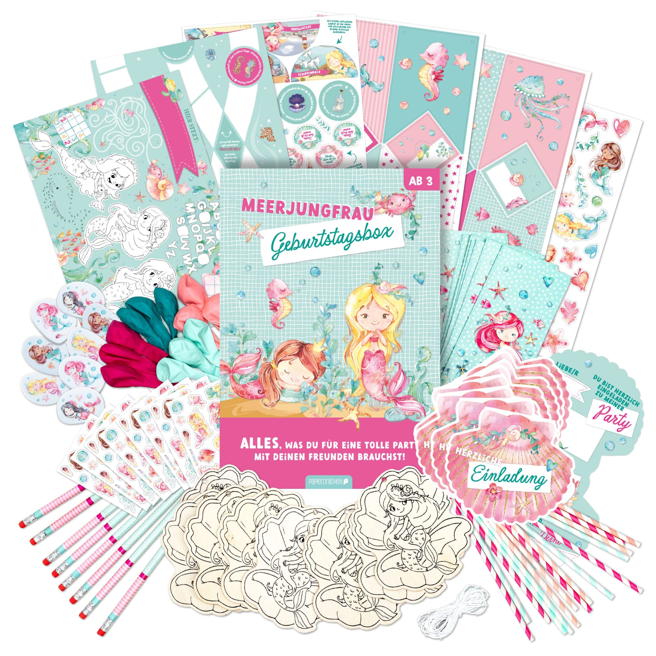 Geburtstagsbox – Meerjungfrau