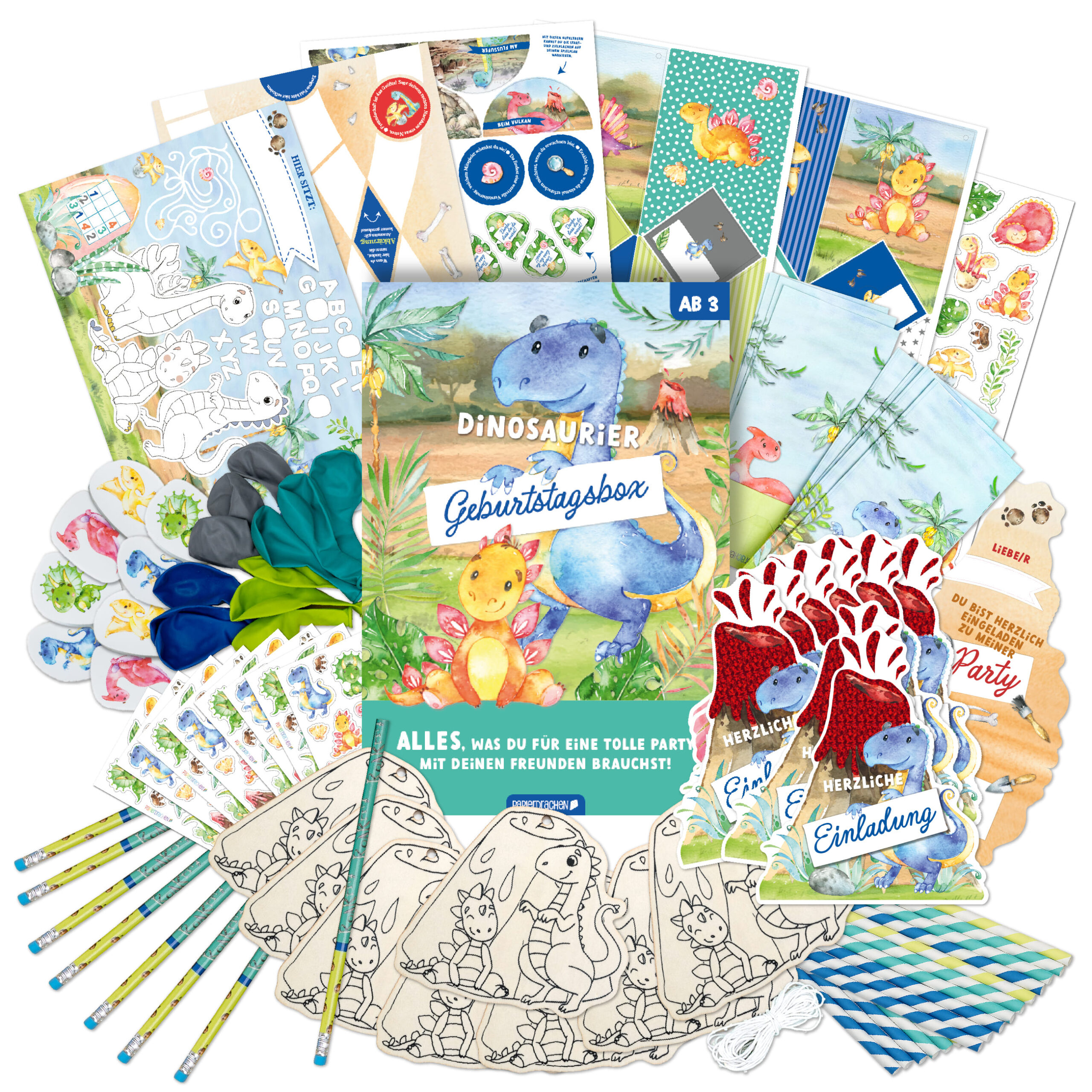 Geburtstagsbox – Dino