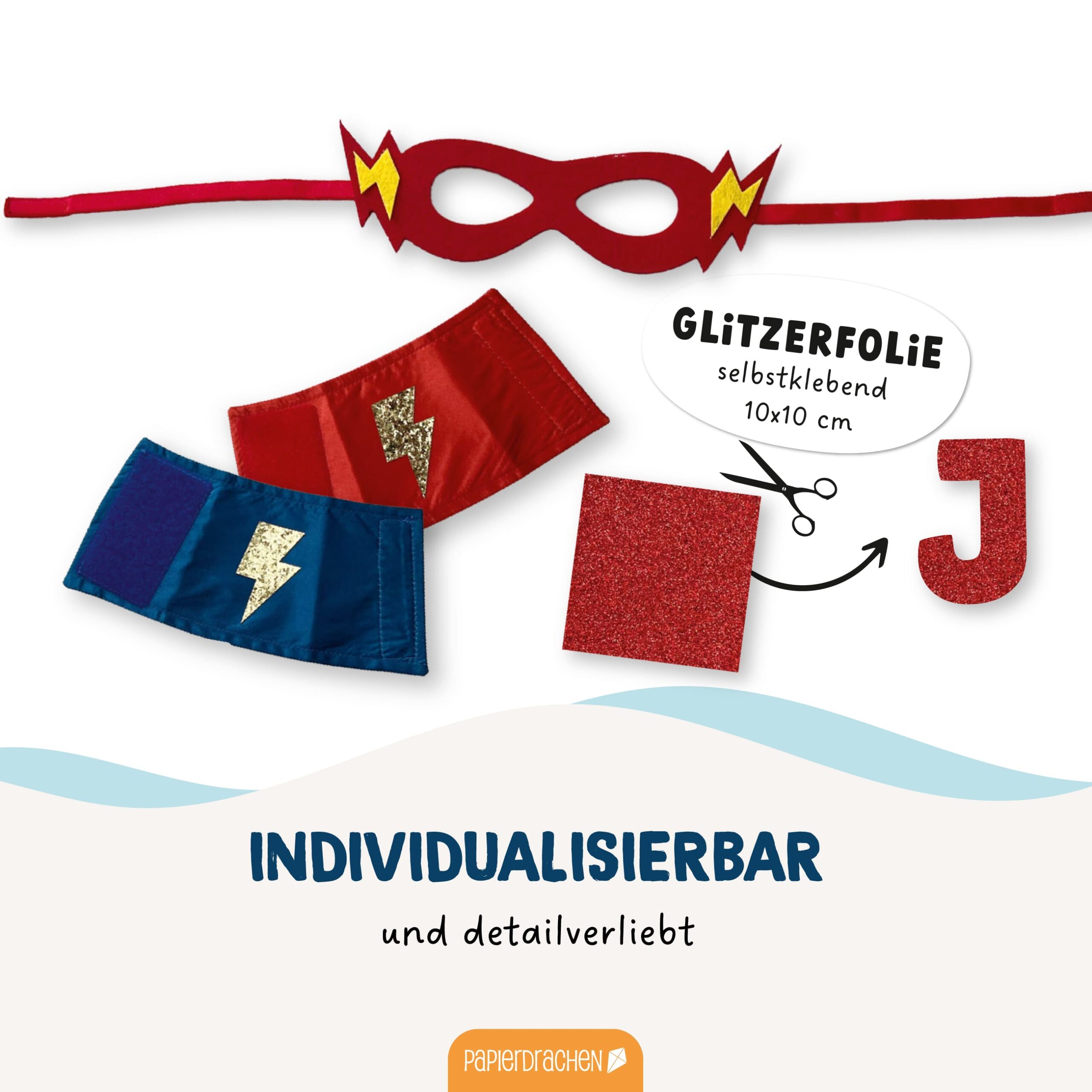 Superhelden-Set Blitz – Jungs – Bild 6