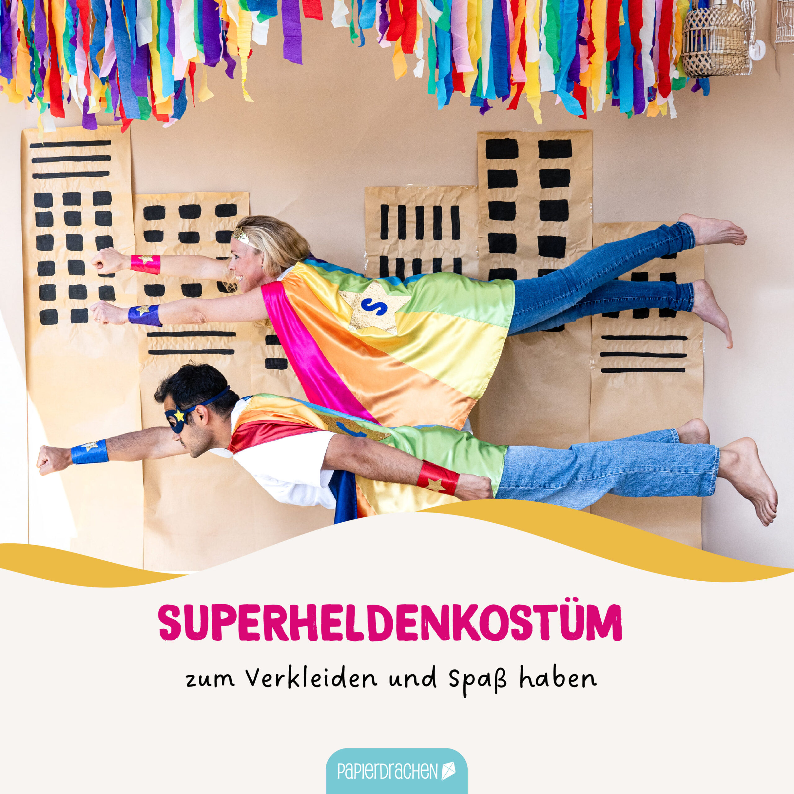 Superhelden-Set Stern – Damen – Bild 2