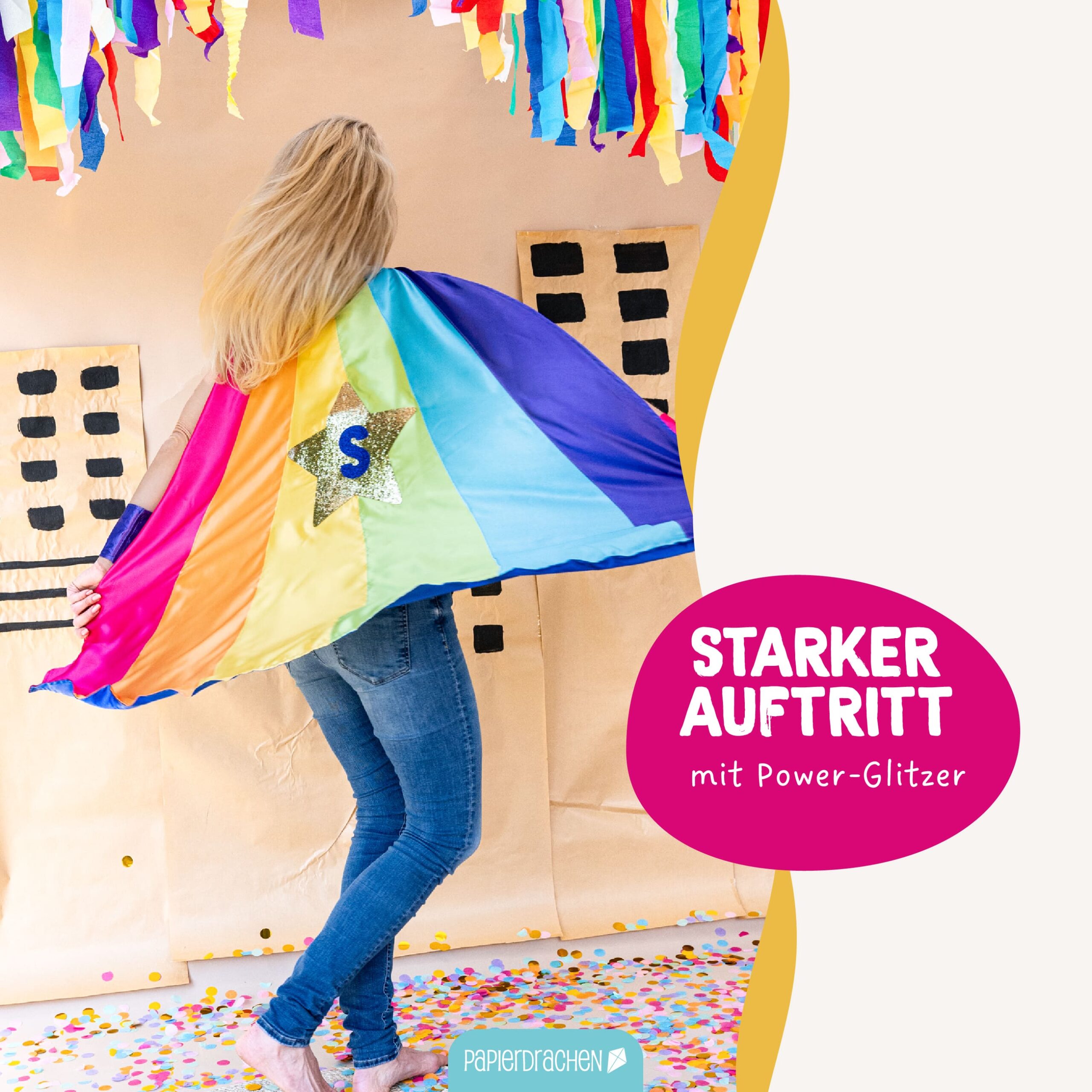 Superhelden-Set Stern – Damen – Bild 3