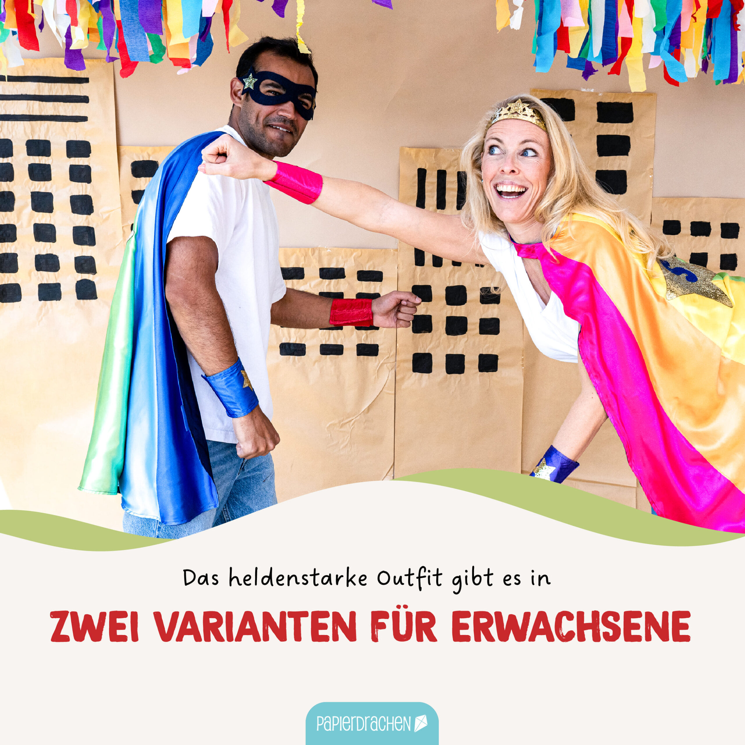 Superhelden-Set Stern – Herren – Bild 7