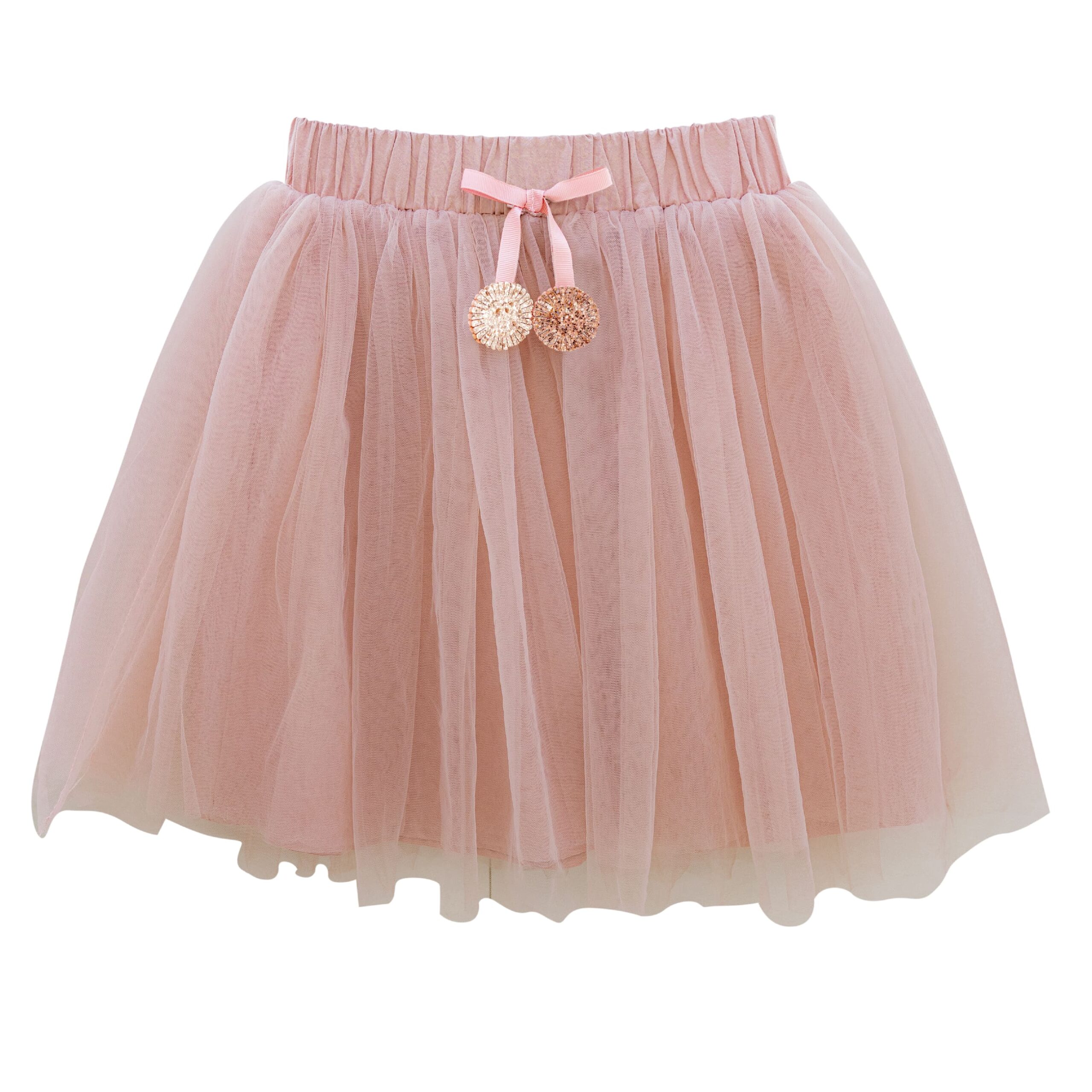 Tüll Rock mit Glitzer – rosa