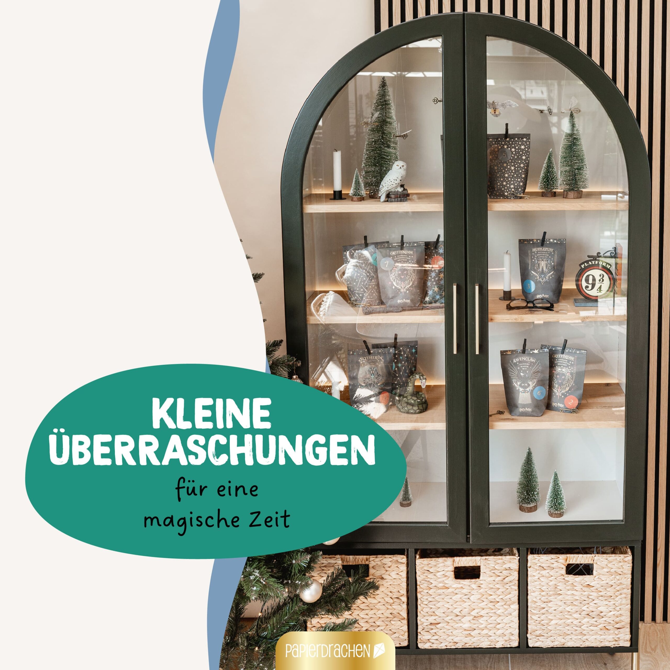 Adventskalender Tüten – Harry Potter schwarz – Bild 4