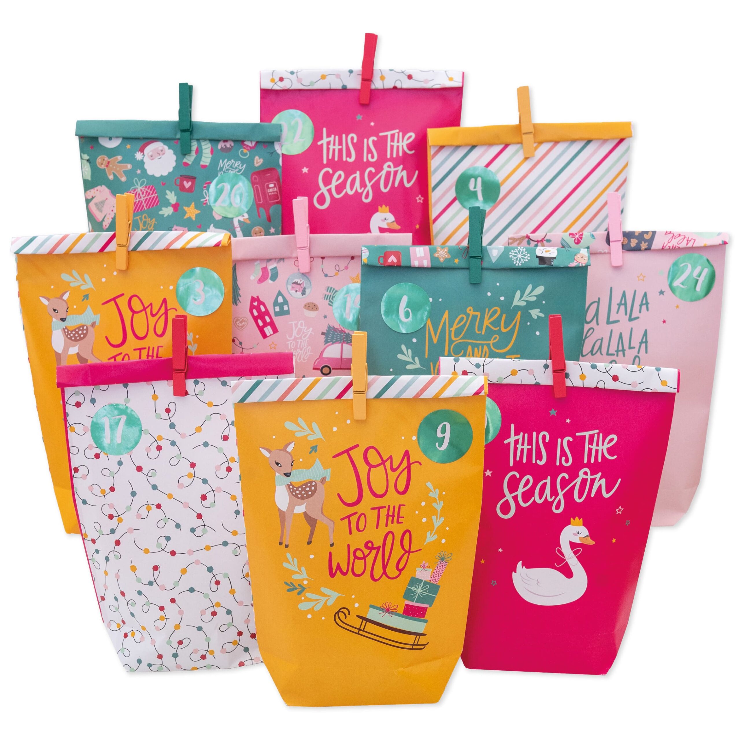 Adventskalender Tüten – Weihnachtszauber