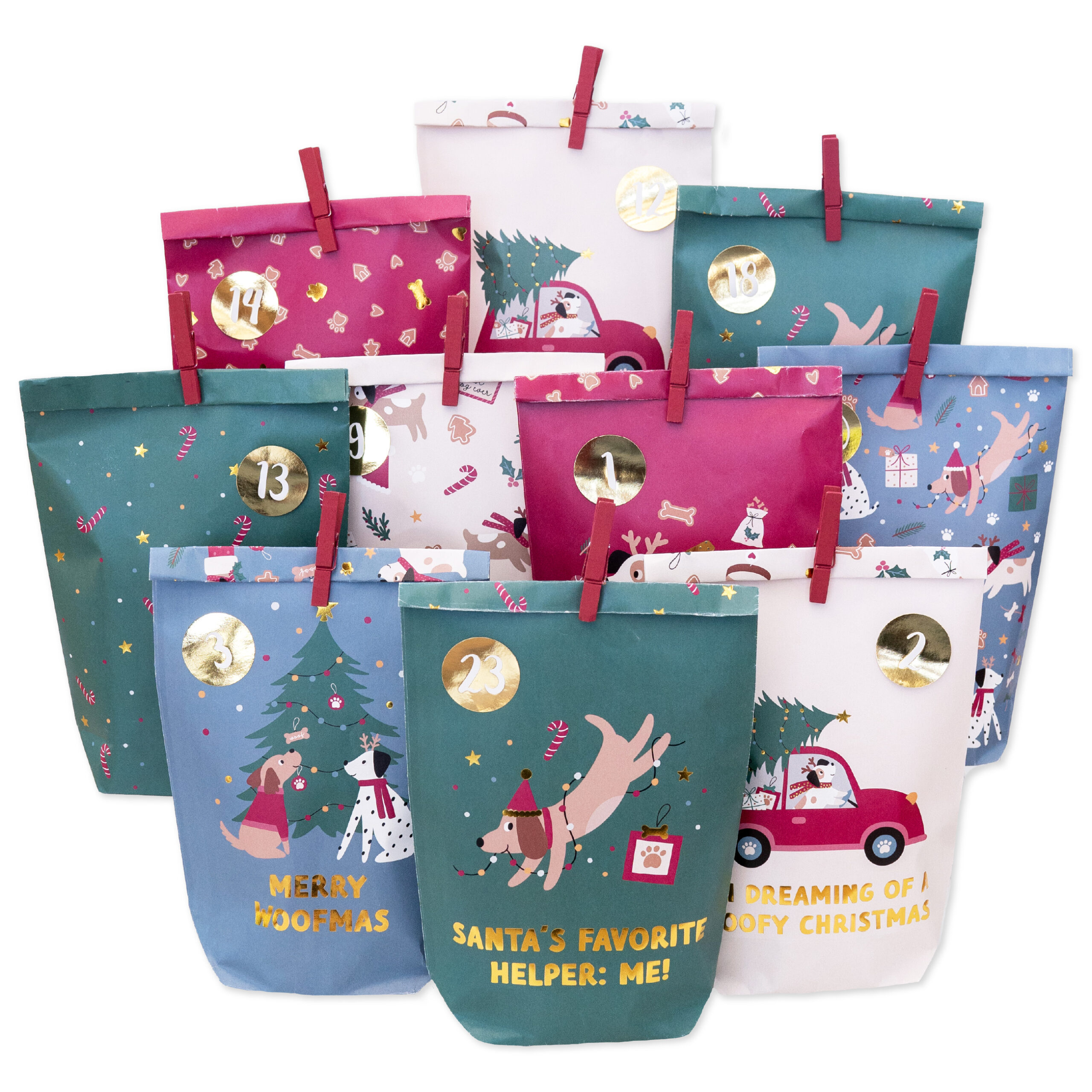 Adventskalender Tüten – Hunde