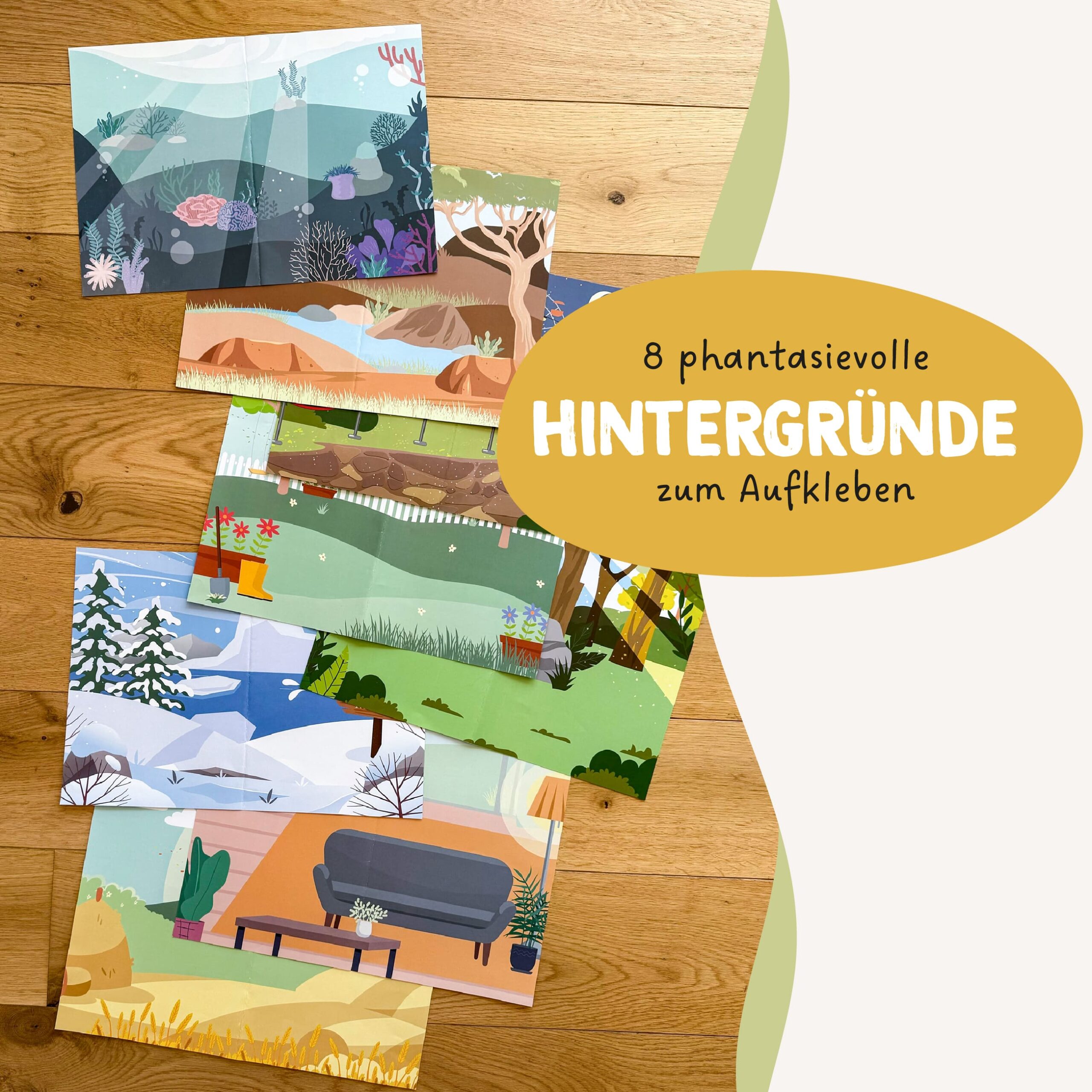 Bastelbox - Tiere unserer Welt - Set 1 – Bild 4